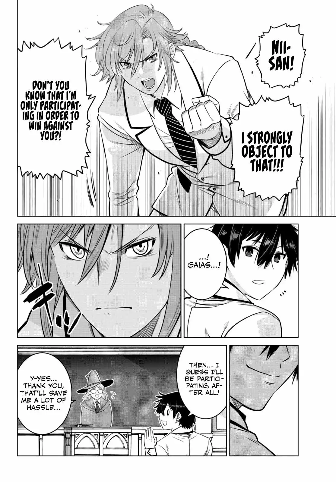 Ochikobore Datta Ani Ga Jitsuha Saikyou: Shijou Saikyou No Yuusha Wa Tensei-shi, Gakuen De Mujikaku Ni Musou Suru Chapter 11 9